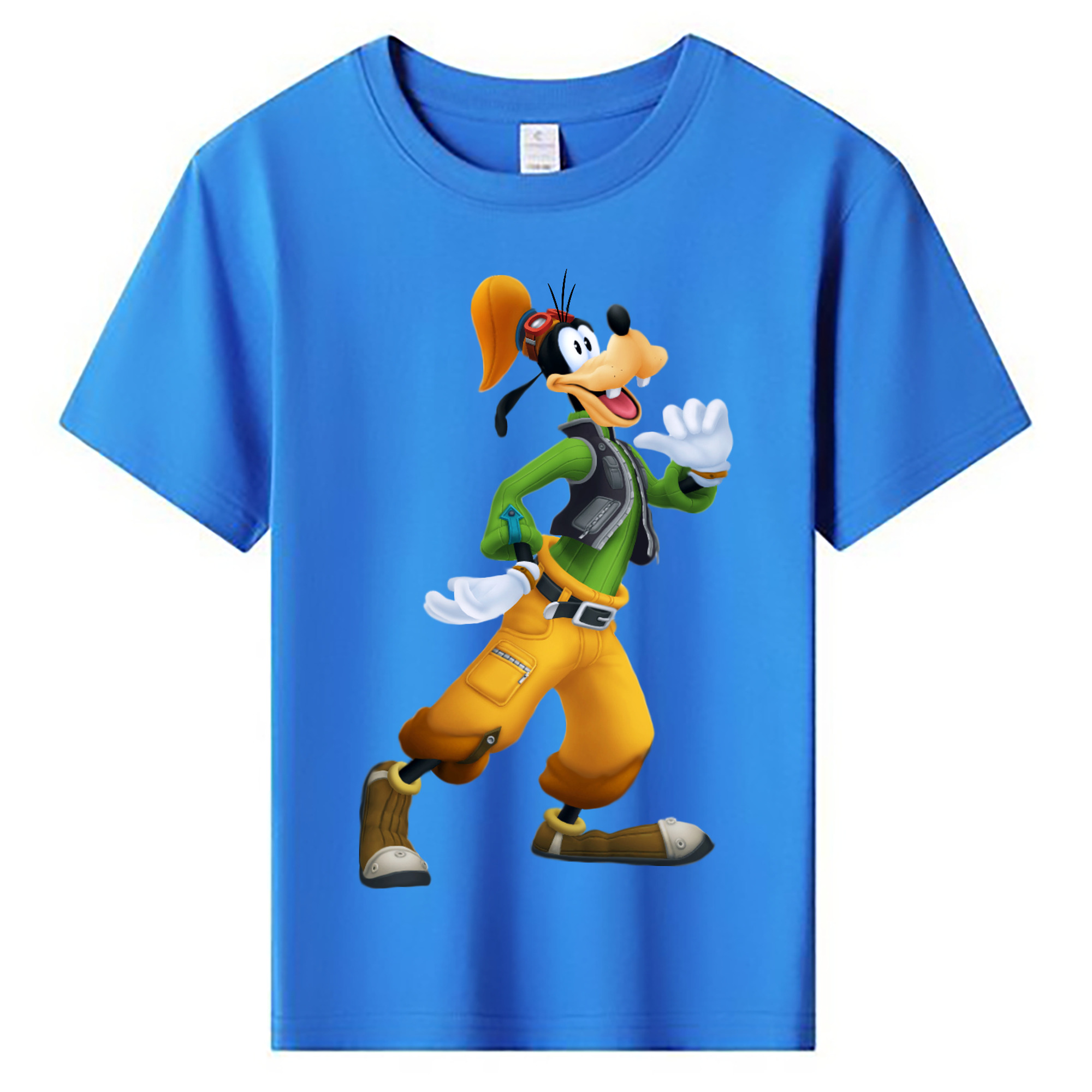 ミッキーマウス Mickey Mouse 綿100％キッズTシャツ（フロントプリント）